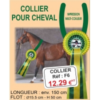 COLLIER - F6 (pour cheval)
