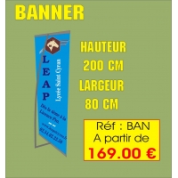 Réf. BAN - BANNER - 200 cm