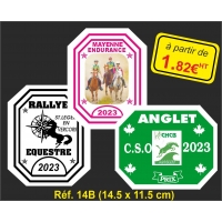 Plaque PVC Réf. 14B