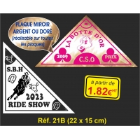 Plaque PVC Réf. 21B 