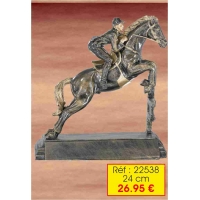 Trophée resine 24 cm - 22538
