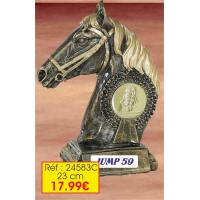 Trophée resine ref 24583 23 cm