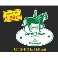 Plaque PVC Réf. 24B 