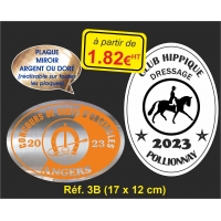 Plaque PVC Réf. 3B
