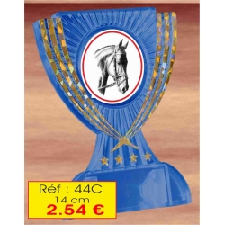 Trophée : Réf. 44C - 14cm - PVC