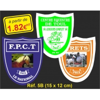 Plaque PVC Réf. 5B