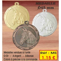 Médaille : Réf. MS - ø 45 mm