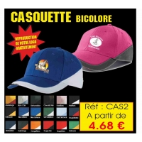 CASQUETTE BICOLORE