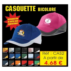 CASQUETTE BICOLORE