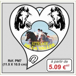 PLAQUES METAL RELIEF NUMERIQUE REF PM7