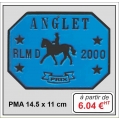 Plaque métal réf : PMA (14,5 x 11 cm)