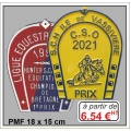 Plaque métal réf : PMF (18 x 15 cm)