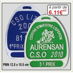 Plaque métal réf : PMN (12,5 x 15,5 cm)