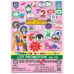 Réf. PR - 80 flots + 60 plaques