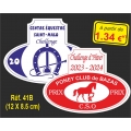 PLAQUE PVC REF 41B 