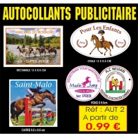 AUTOCOLLANTS multi couleurs