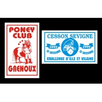 Plaque PVC Réf. 22B (20 x 12 cm)